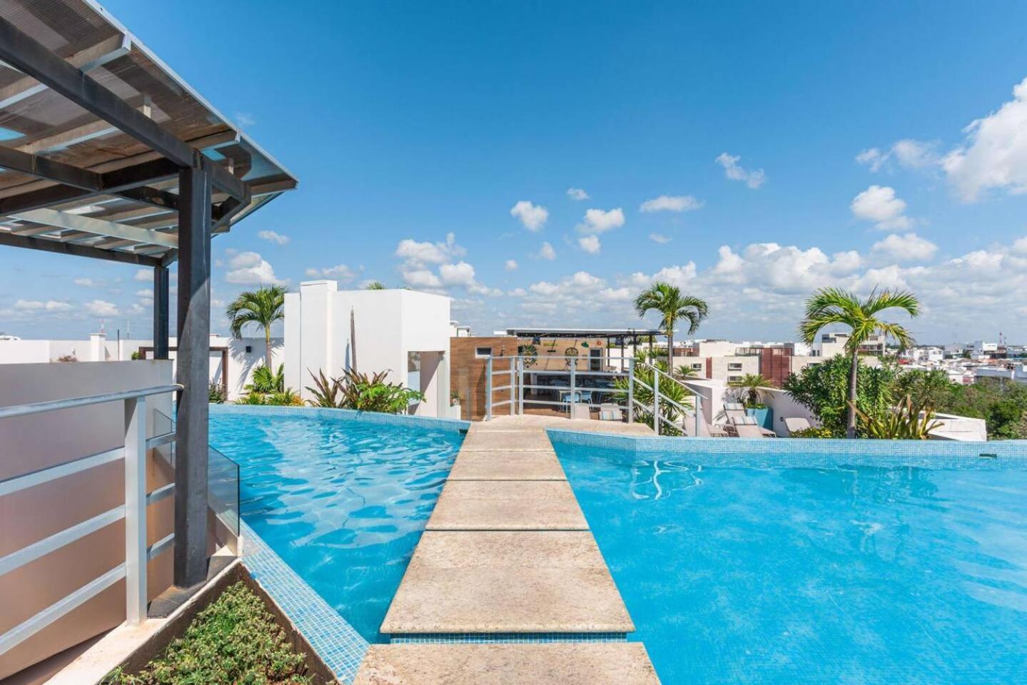 Apartamento Beautiful 2br Ph, Private Rooftop, Sauna, Gym