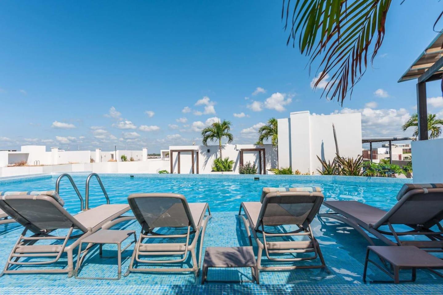 Apartamento Beautiful 2br Ph, Private Rooftop, Sauna, Gym *