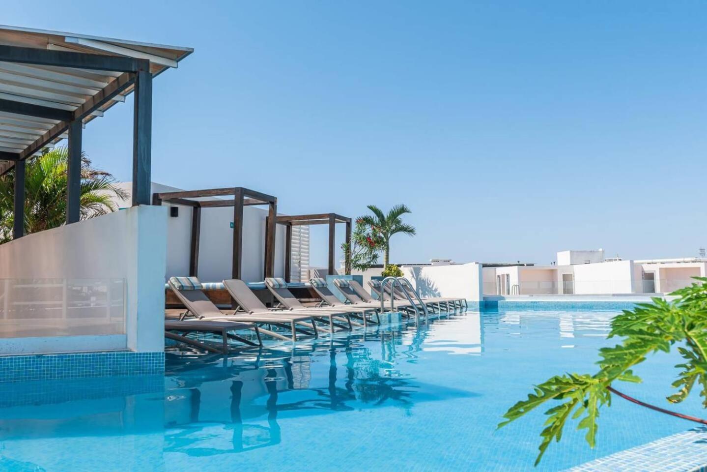 Apartamento Beautiful 2br Ph, Private Rooftop, Sauna, Gym Playa del Carmen